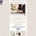 Vintage Wedding Theme - Realizzare un Sito web classico per matrimoni tradizionali