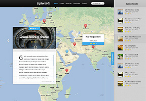 Explorable Theme Wordpress - Tema modello per realizzare il tuo sito internet