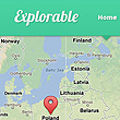Un'altra variante in verde del tema Explorable