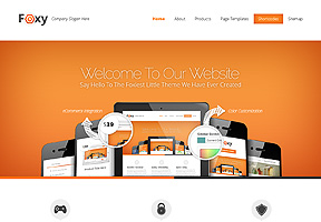 Foxy Theme Wordpress - Tema modello per realizzare il tuo sito internet