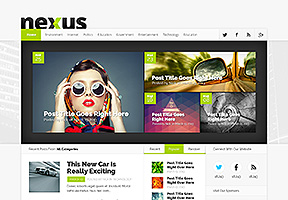 Nexus Theme Wordpress - Tema modello per realizzare il tuo sito internet